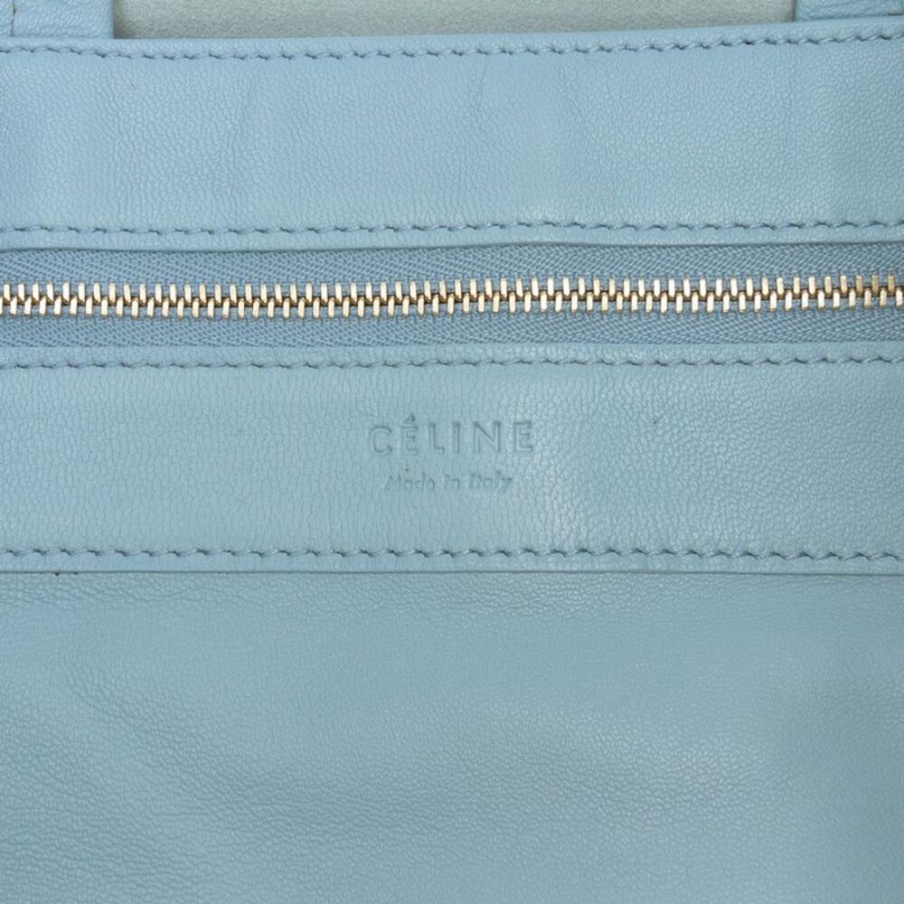 Celine Bicolor Leather Vertical Cabas Tote - Picture 5 of 10